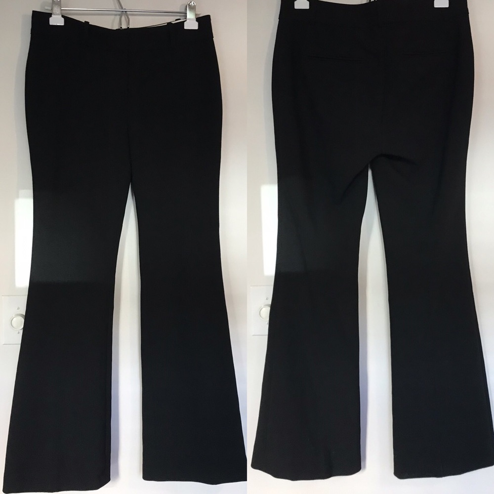 EUC Ann Taylor black suit pants slacks
